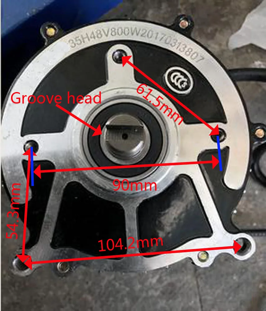Электродвигатель трехколесного велосипеда электродвигатель для электромобиля