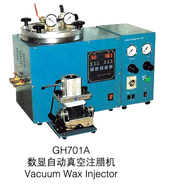 Цифровой вакуумный инжектор воска с автоматическим зажимом простой в