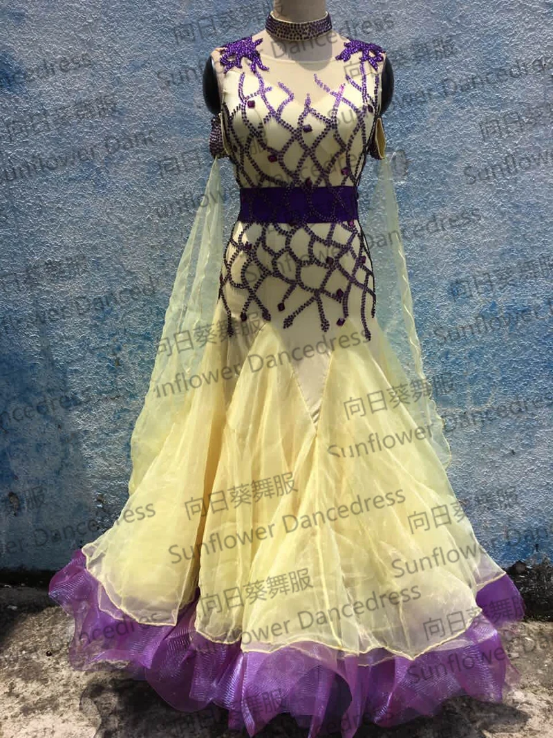 

New Competition ballroom Standard dance dress,dance clothing,stage wear,ballom dance wear,Waltz,Ballroom Dance Dress