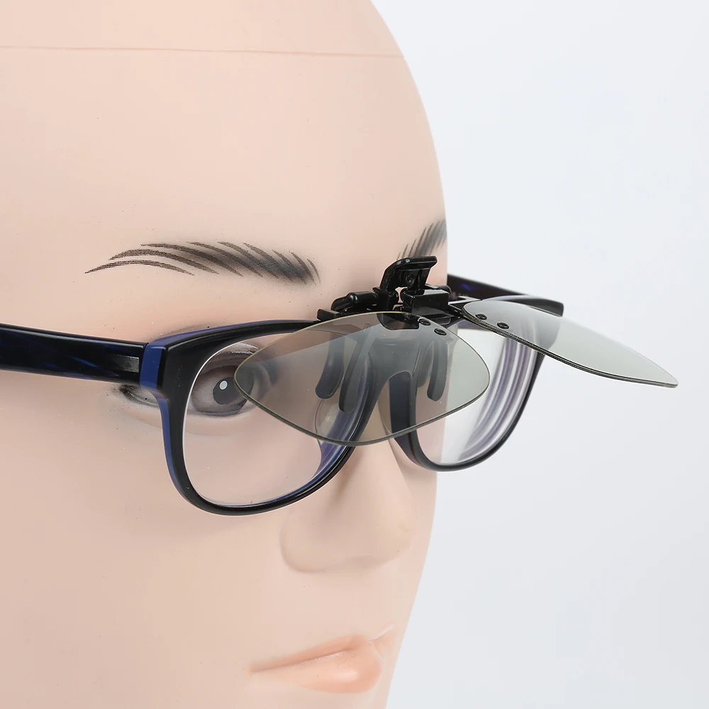 Тип клипса Пассивный круговой поляризационный 3D очки клипса для 3D ТВ фильма для пассивного домашнего ТВ IMAX кино фильм