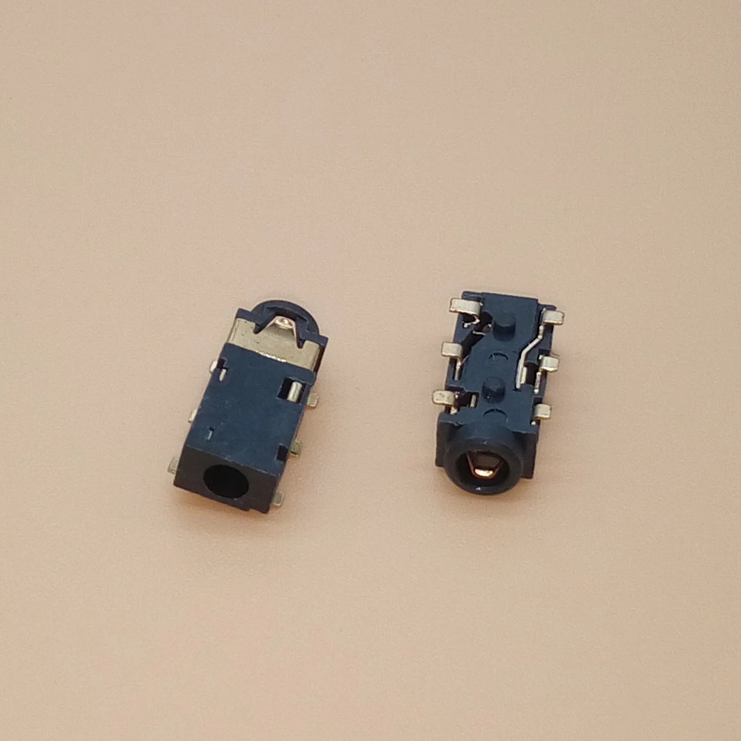 10 шт. разъем для наушников PJ242 2 5 мм гнездовой аудиоразъем 6 Pin SMT SMD с золотым