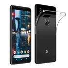 Для Google Pixel 5 4a 5G 4 3a 3 XL XL3 XL4 прозрачный Tpu чехол тонкий мягкий чехол из ТПУсиликона с s-образной волной мобильный телефон чехол Coque