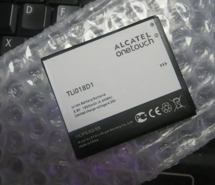 Для Alcatel One Touch 1800mah TLi018D1 перезаряжаемая литий-ионная встроенная стандартная