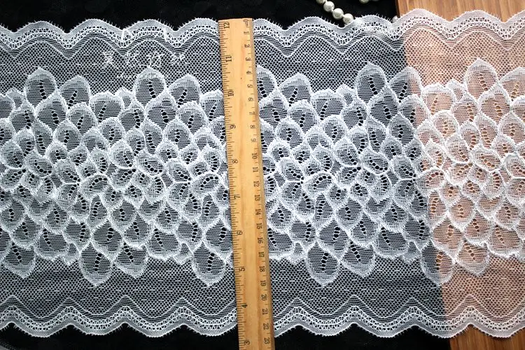 10 ярдов эластичное кружево для кружевного платья свадебная кружевная отделка