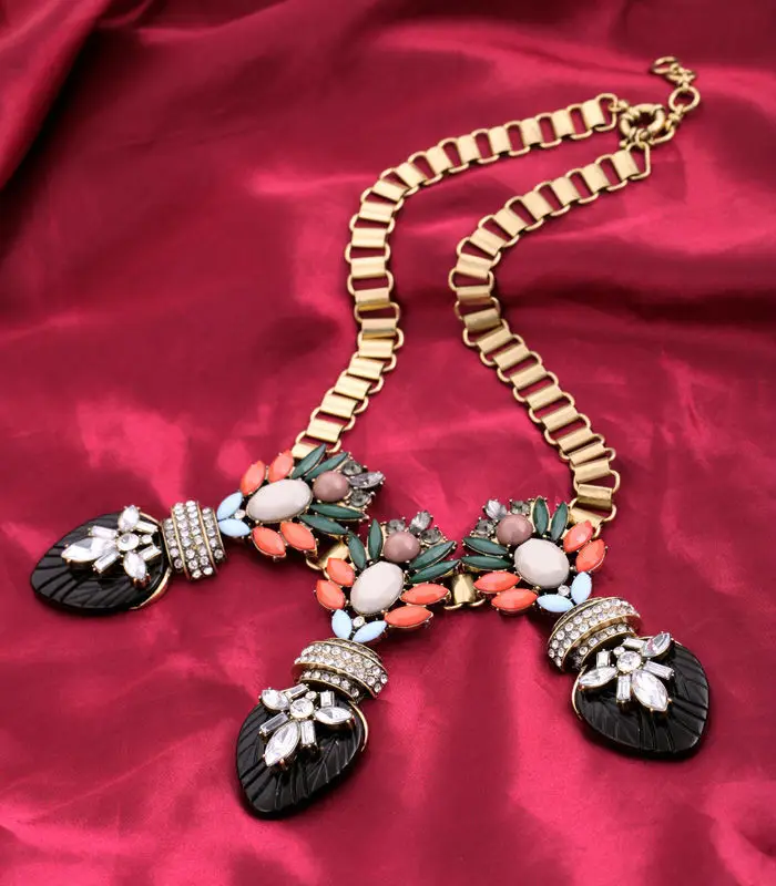 Оптовая цена подвеска с изображением листьев-идеальное ожерелье в национальном