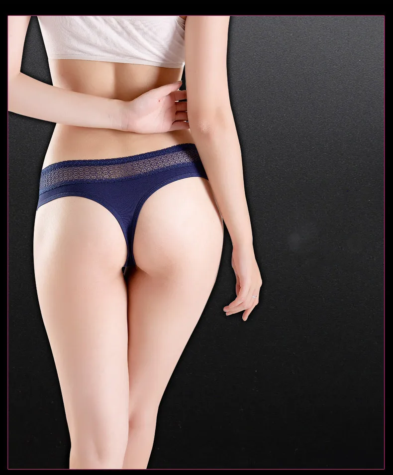 Женское нижнее белье сексуальные хлопковые женские стринги низкая талия