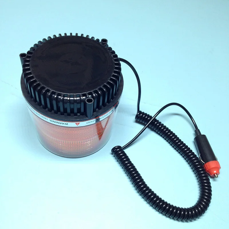 12В автомобильный Грузовик круглый светодиодный аварийный Маяк стробоскоп