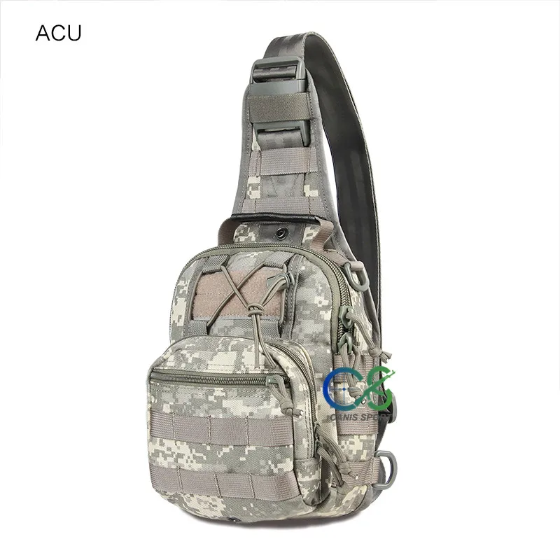E.T Дракон Открытый 1000D имитация cordura водонепроницаемый рюкзак сумка для охоты Альпинизм gs5-0035 - Цвет: ACU