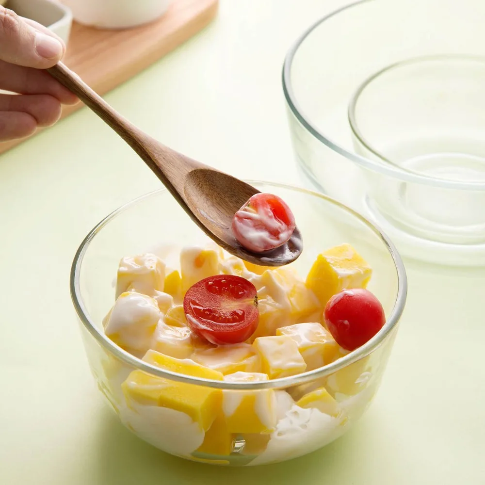 1 шт. стеклянные миски миска для салата фруктов мороженого экологически чистая