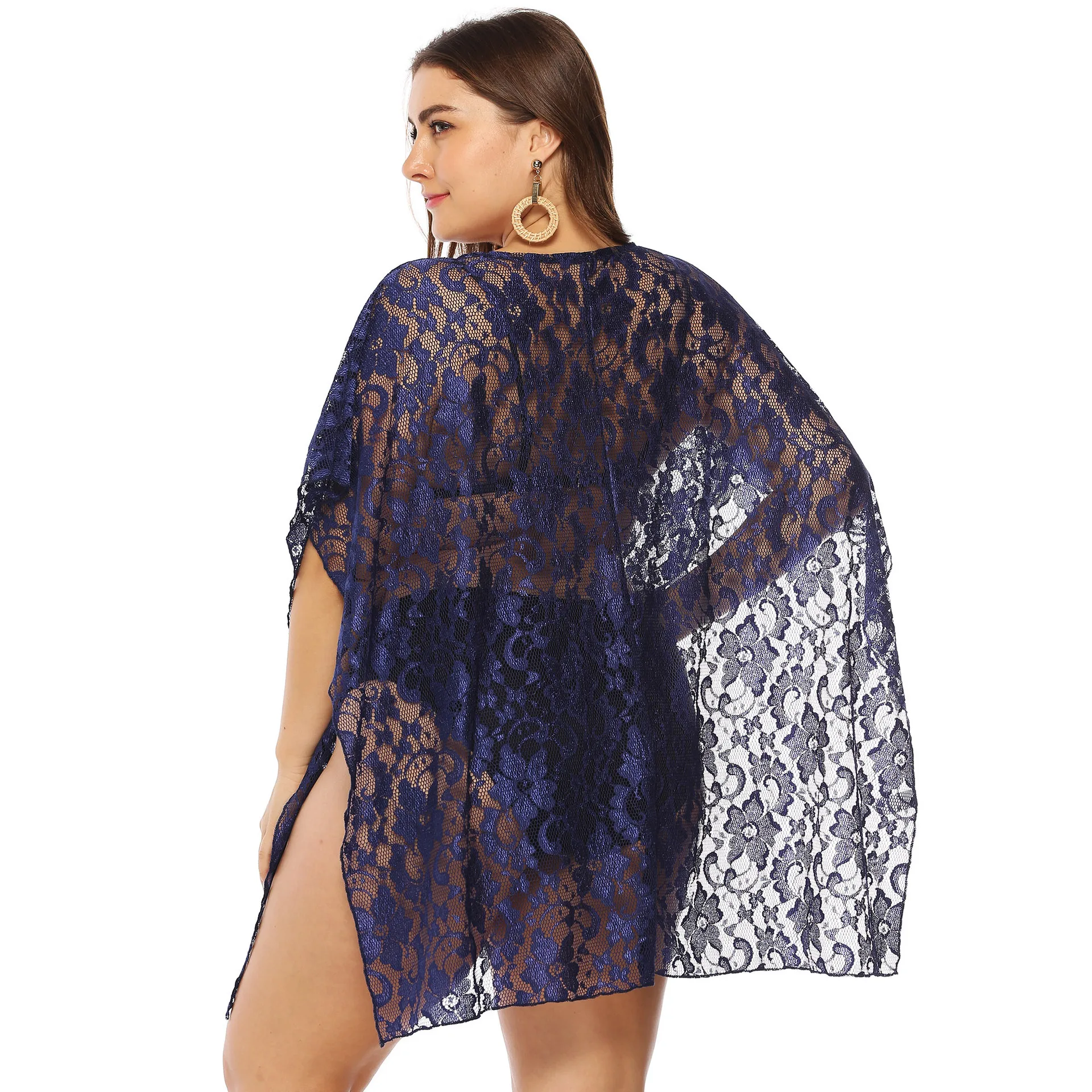 Will Code костюм-платье сексуальный кружевной перспективный Vent Глубокий V легкий