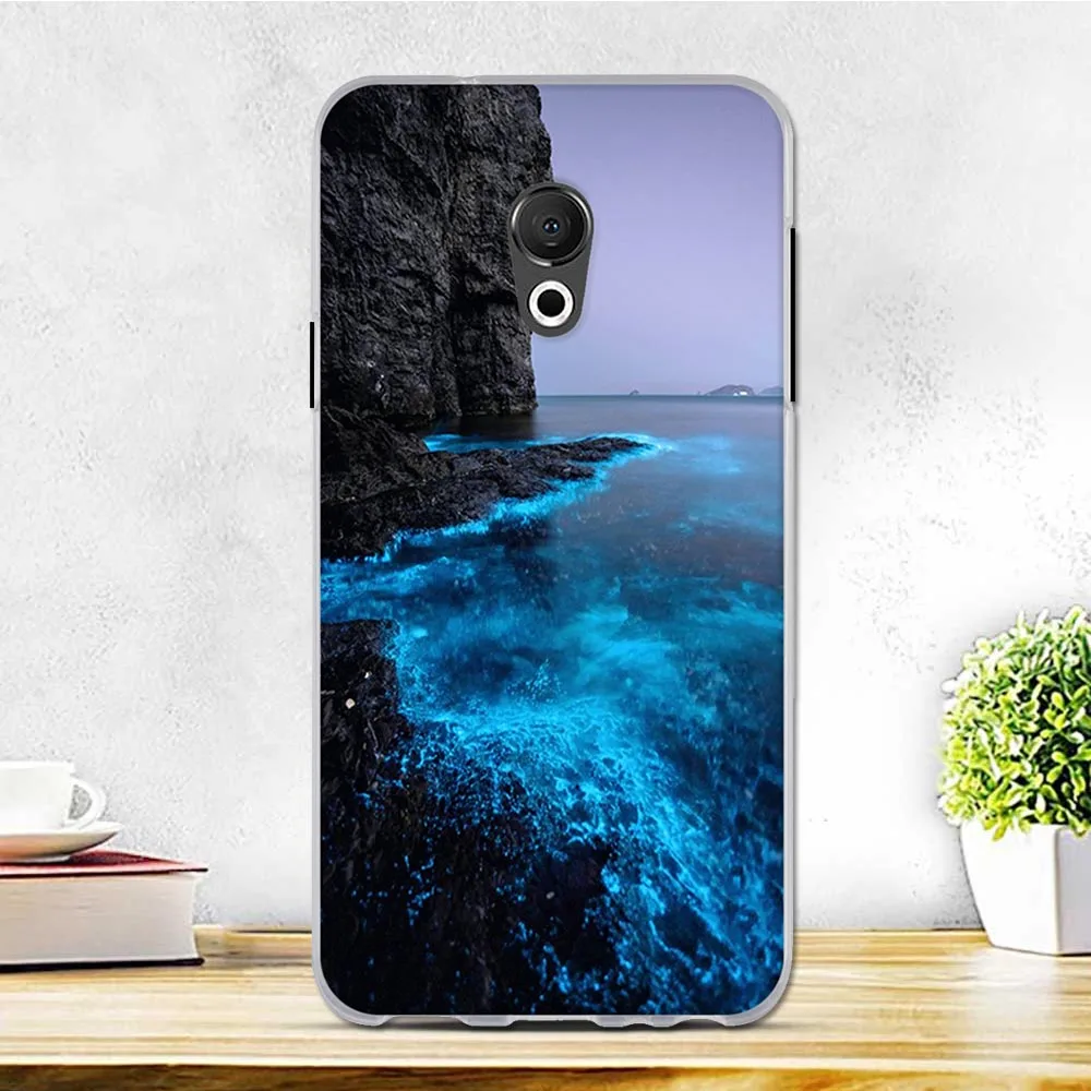 46 Чехол для Meizu 15 Lite, чехол для Meizu15 Lite, 5,46 дюйма, мягкий силиконовый чехол для задней панели, чехол для Meizu M15 15 Lite, чехол для телефона s - Цвет: 46
