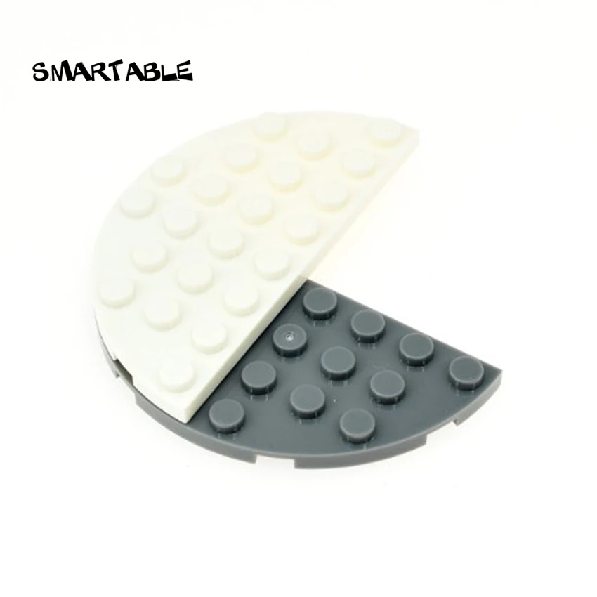 Smartable круглые строительные блоки 4x8 часть MOC игрушки для детей совместимы с