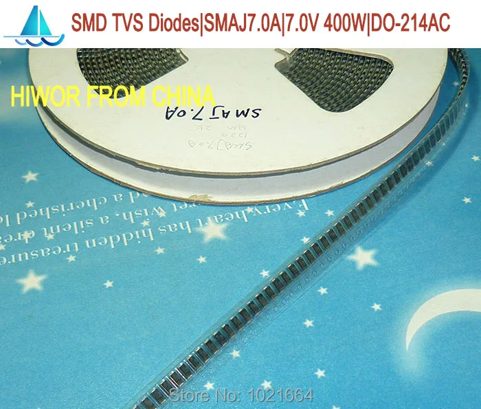 (100 шт./лот) диоды SMAJ7.0A SMD для телевизоров 7 в 600 Вт|transient voltage suppressor|tvs diodesmd tvs diode |