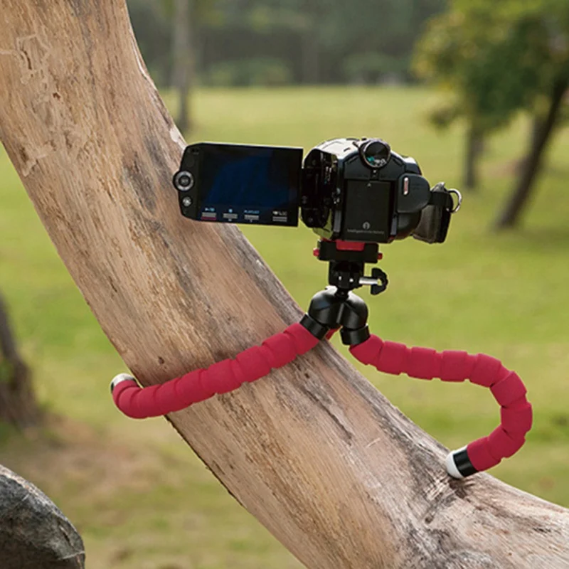 Штатив для DSLR SLR камеры переносной регулируемый штатив Универсальный штатив с зажимом для сотового телефона