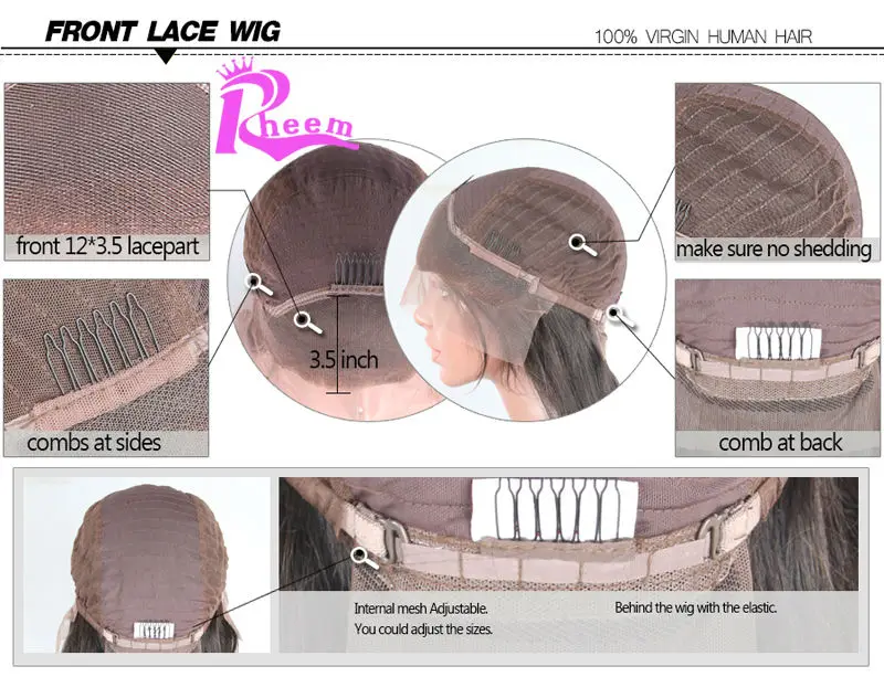7А Бразильский Полный Парик Шнурка Свободные Вьющиеся Шнурок Человеческих Волос