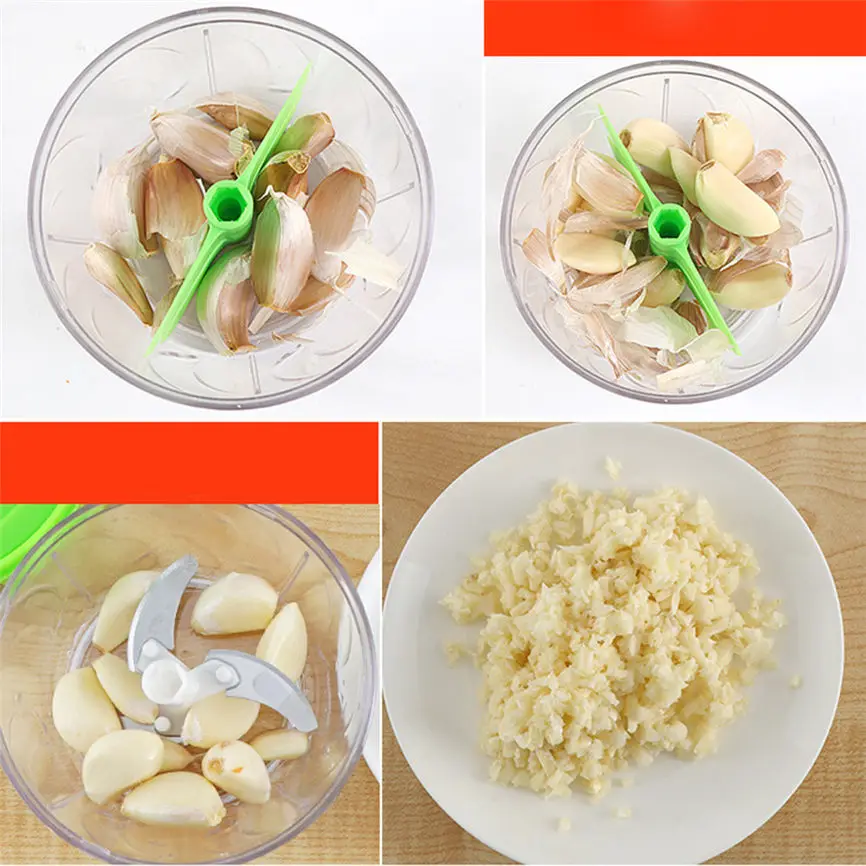 Многофункциональная дробилка для салата Кухонный комбайн ручная мясорубка