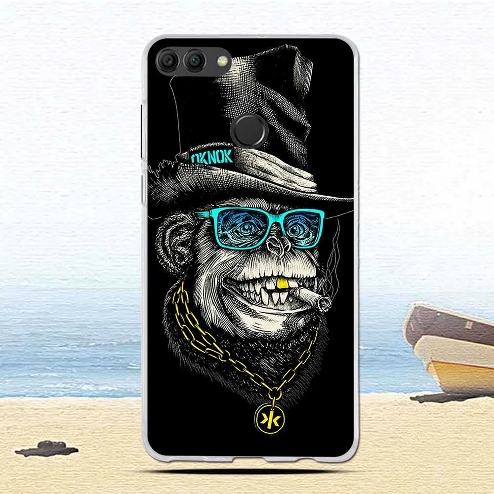 Для Huawei Y9 2018 чехол FLA-LX2 мягкий силиконовый для 5 93 &quotЧехол Enjoy 8 Plus Fundas | Мобильные