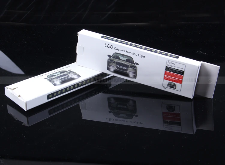 Дневные ходовые огни светодиодный DRL 15 SMD 5630 Универсальный Белый с поворотным