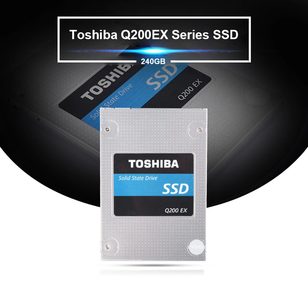 TOSHIBA 240 ГБ Внутренний твердотельный накопитель Q200 EX MLC жесткий диск 2," SATA 3 SSD высокоскоростной кэш для ноутбука Deaktop PC