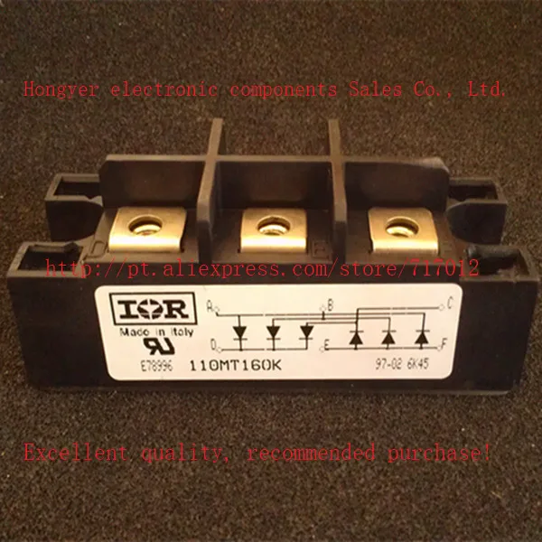 

Free Shipping 110MT160K SCR:110A-1600V,Can directly buy or contact the seller