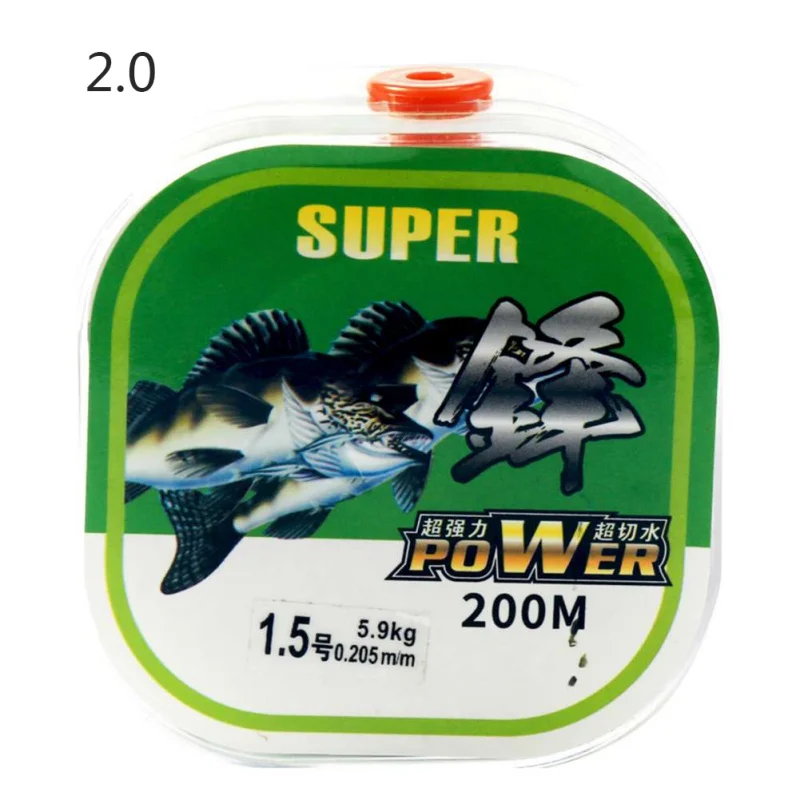 200 м фторуглеродное покрытие леска белый коричневый тонущий высокая