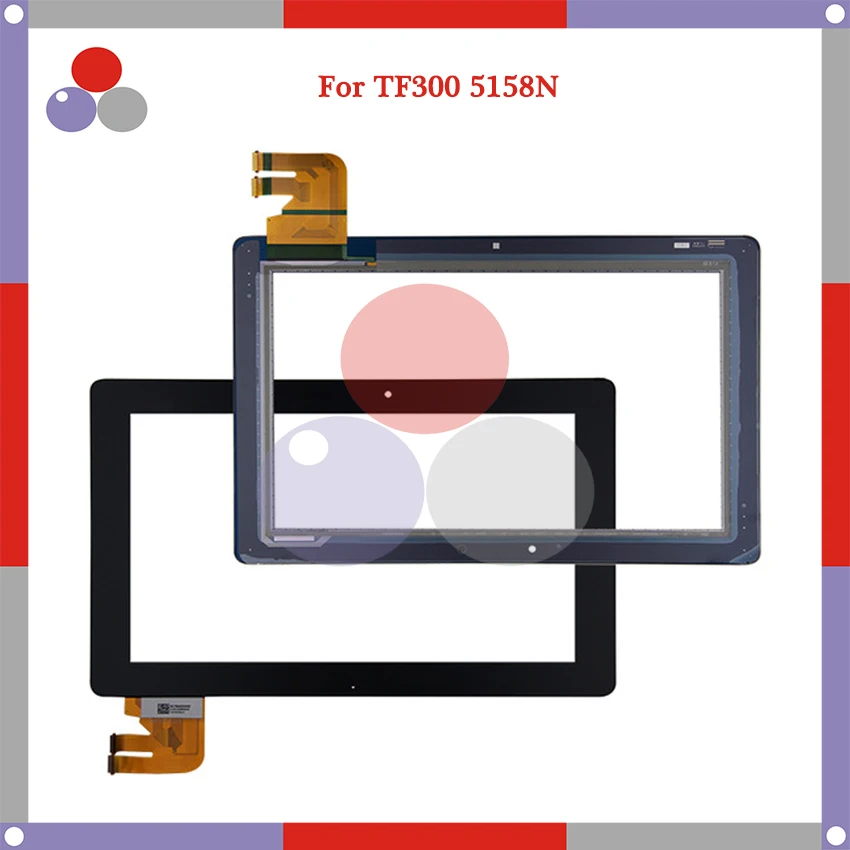 Для Asus Transformer Pad TF300 TF300T TF300TG TF300TL 5158N FPC-1 Сенсорный экран Панель Сенсор планшета