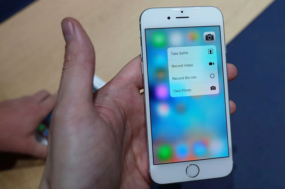 Разблокированный Apple iPhone 6S мобильный телефон с внешним аккумулятором 4," IOS Dual Core A9 16 Гб/64/128 ГБ Встроенная память 2 Гб Оперативная память 12.0MP 4 аппарат не привязан к оператору сотовой связи IOS смартфона