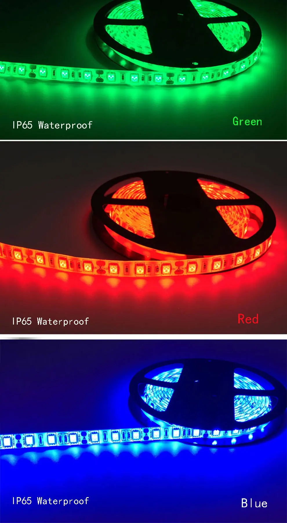 5м 300 светодиодные полосы 5050 SMD светодиодные полосы света водонепроницаемый IP65 led strip