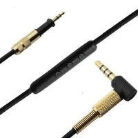 3 5mm to 2 5mm replacement upgrade audio cable for akg k450 k451 k452 k480 q460 headphones cable with mic