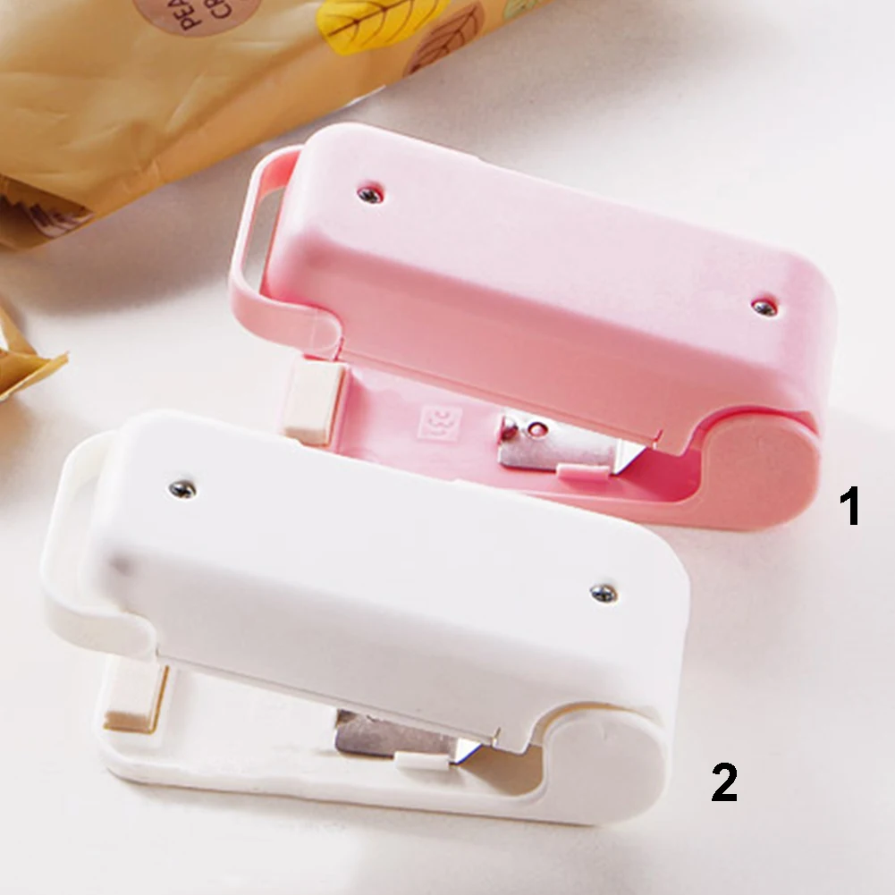 NEW HOT SALES Mini Portable Sealing Machine Plastic-envelope Snack Small Hand Press Heat | Дом и сад
