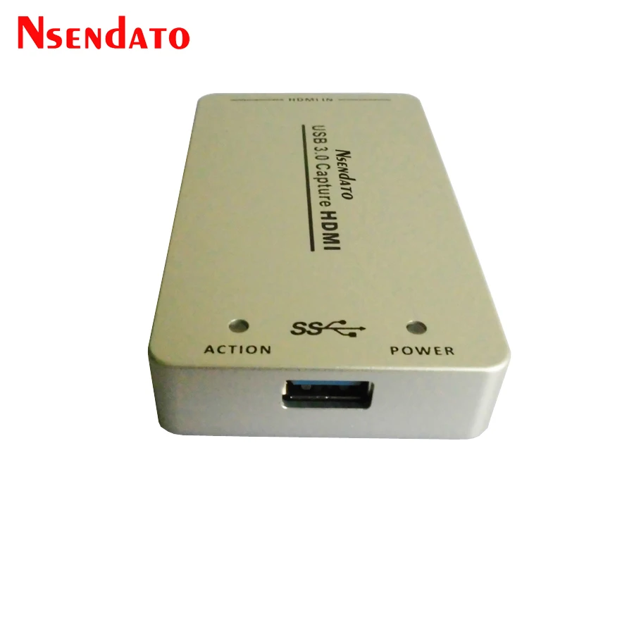 USB 1080p 3 0 60 кадров в секунду HDMI карта захвата HD захват 1.4a адаптер для Windows 7