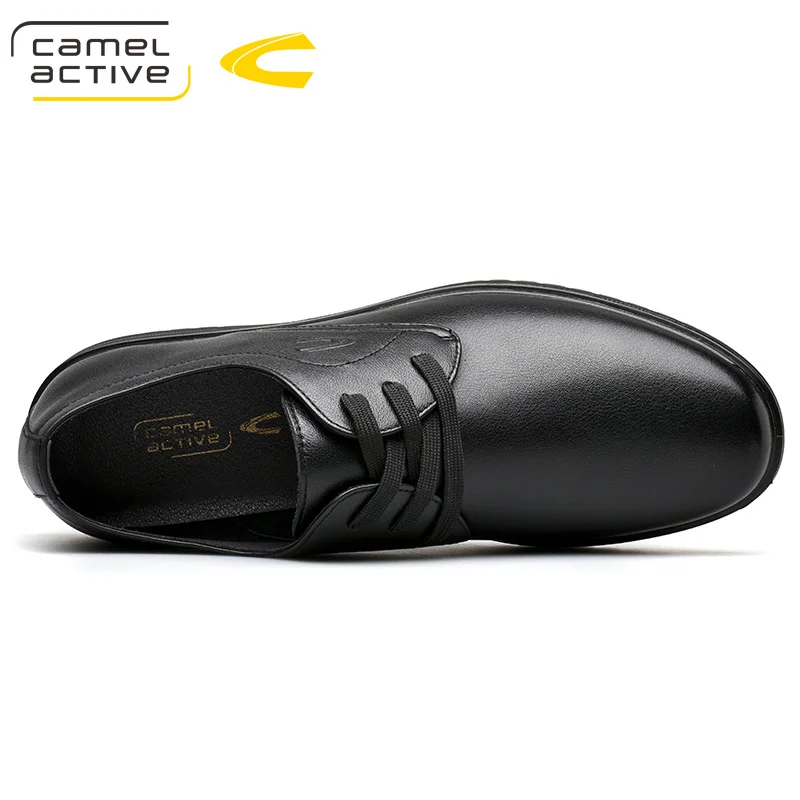 Camel Active новые домашние тапочки из натуральной кожи, Для мужчин; Повседневная Удобная обувь; лоферы из мягкой кожи; сезон осень Для мужчин ручной работы; chaussure homme