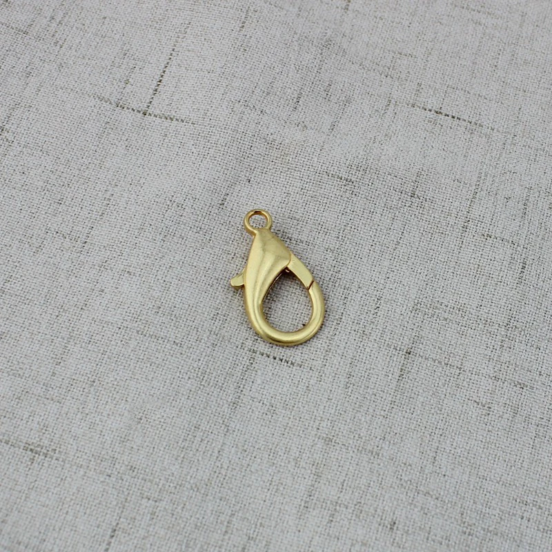 2 30 100шт размера атласный Золотой карабин Клешня маленький замок для изготовления