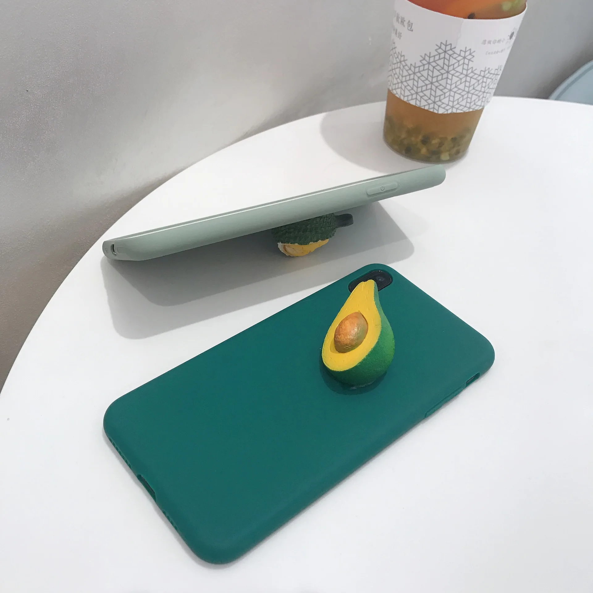 Summer Fruit 3D Emboss Papaya cute Phone case for iPhone XS 11 Pro MAX X XR silicon coque 7 Plus 8 6 Case | Мобильные телефоны и
