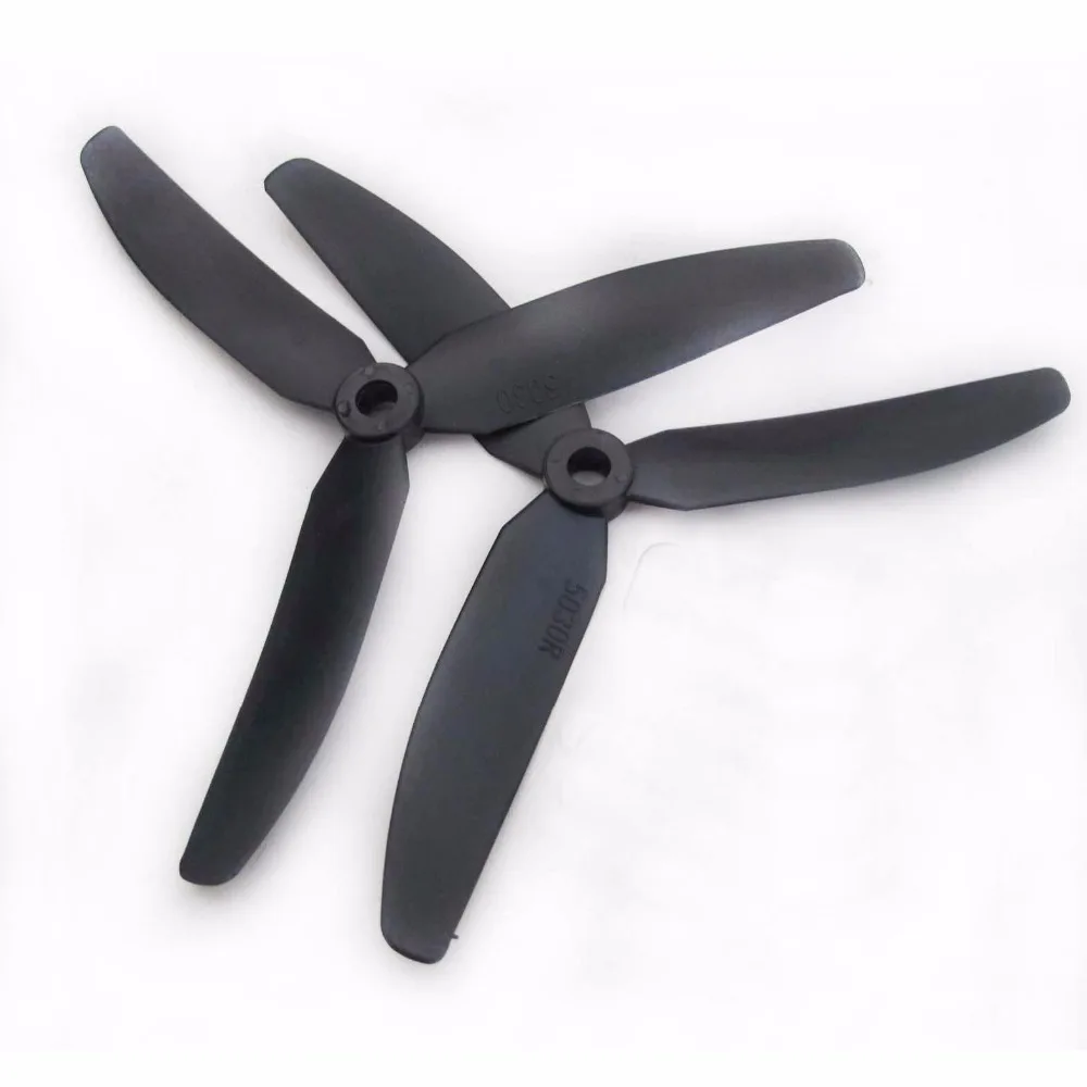 3-лопастной пропеллер Gemfan 5030 ABS 8 пар пропеллеров для мини-квадрокоптера FPV 250-300