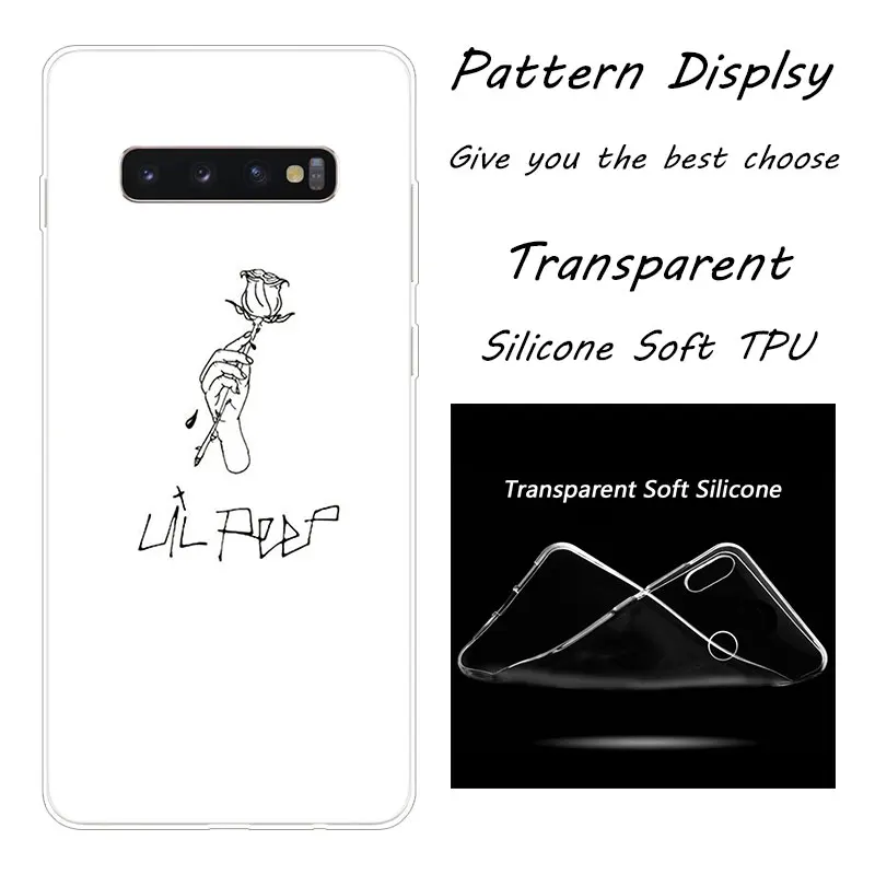013 Горячая Распродажа, мягкий силиконовый чехол Lil Peep Rap Hip для samsung Galaxy S10 S9 S8 Plus S7 Edge A6 A8 Plus A7 A9 A5, Модный чехол - Цвет: 013