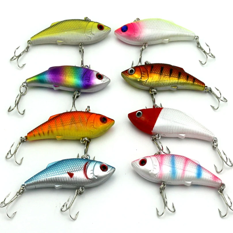 

Sinking Vib Lure 11.5g 8cm Carp Fishing Lure New Laser Painted Hard Bait