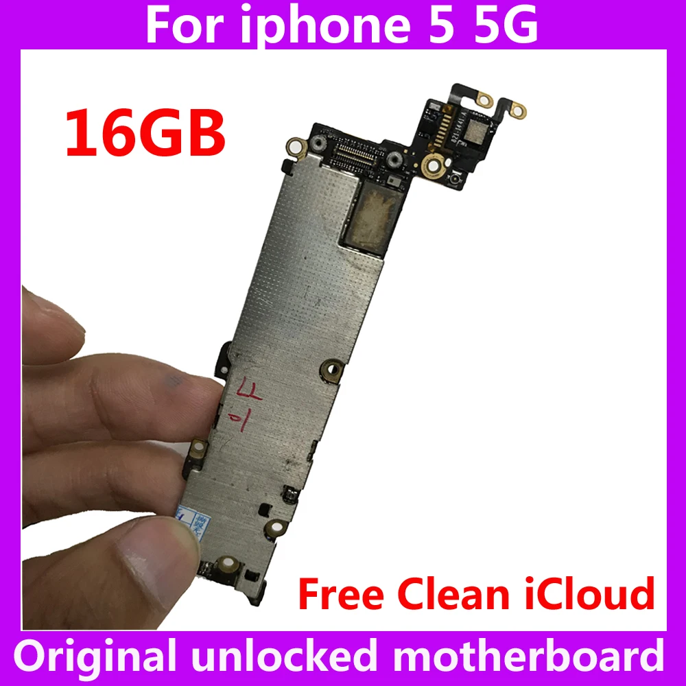 Материнская плата для iphone 5 оригинальная материнская с чипами 16 ГБ 100% Исправная