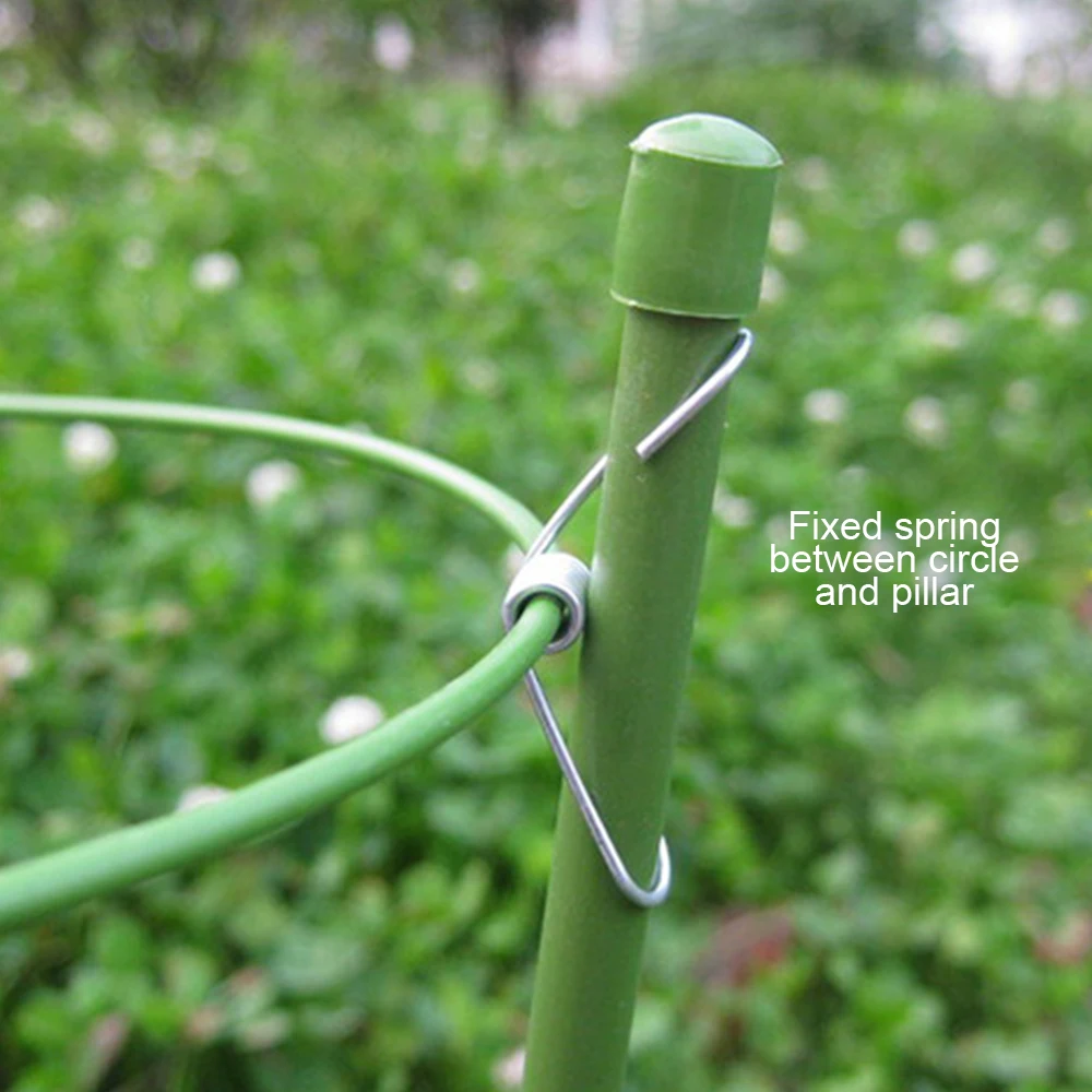 1 шт. Пластик комнатные лоза вьющееся растение Поддержка рама из ротанга садовый