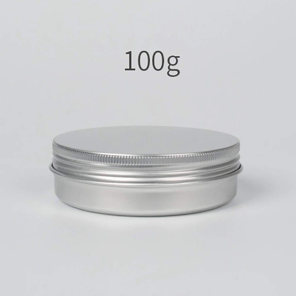 

Пустая банка для масла для тела, алюминиевая банка 100 г, оптовая продажа 100 г Косметическая банка для крема