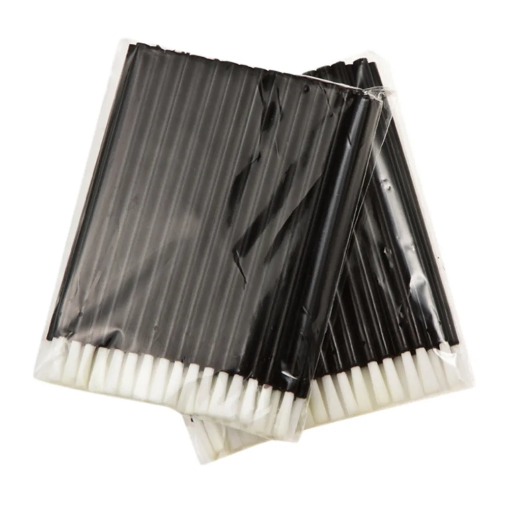 50 шт./упак. Pro Одноразовые губ Кисточки Lip stick Блеск для стержень супер мягкий