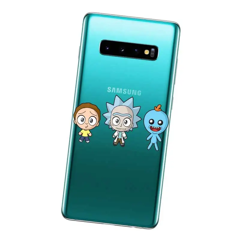 N367 Рик Морти силиконовый чехол-накладка из мягкого ТПУ чехол для Samsung Galaxy J2 J3 J4 J5 J6