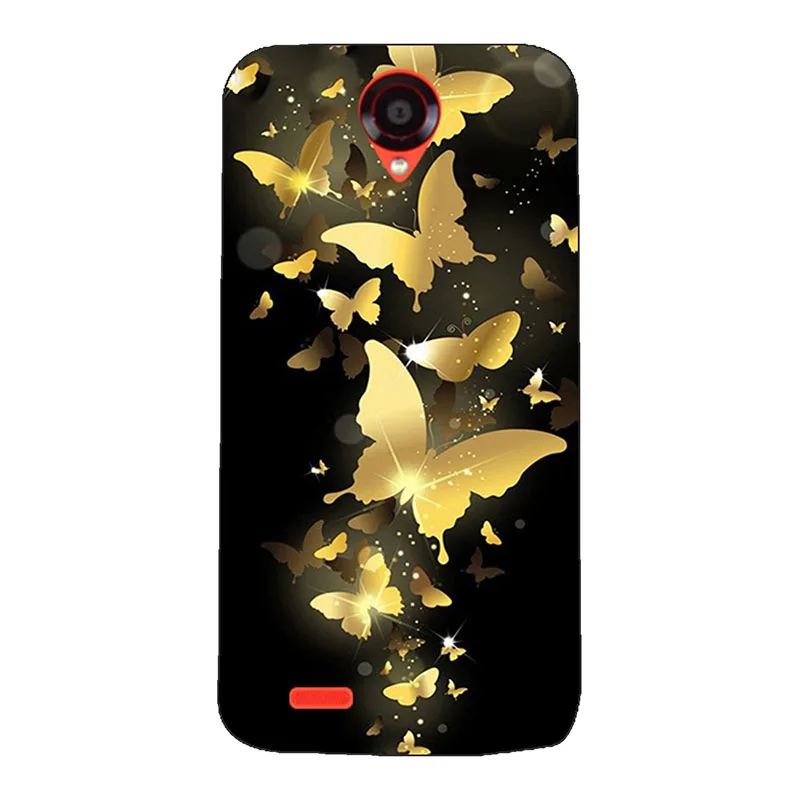 Милый модный чехол с принтом кошки в виде животных для lenovo S650 S 650, мягкий силиконовый чехол для телефона