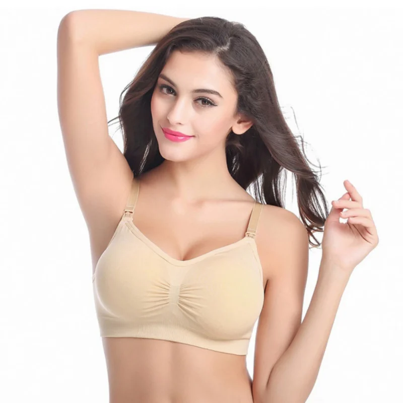 Женский бюстгальтер без косточек для кормления грудью беременных Бюстгальтер