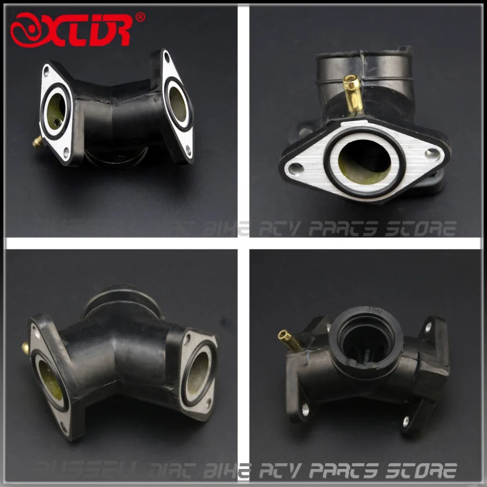 КАРБЮРАТОР впускной коллектор адаптер для трубы 3-сторонний Yamaha Virago XV250 XV125 1988-2011