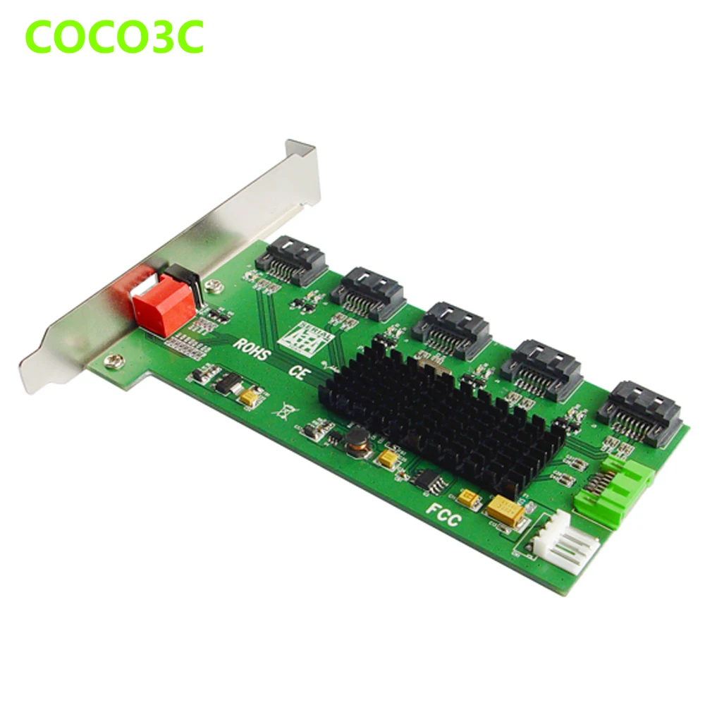 Флеш накопитель JMB393 для компьютера 1:5 SATA 2 0|switch blower|switch holderswitch hdmi 3 ports |