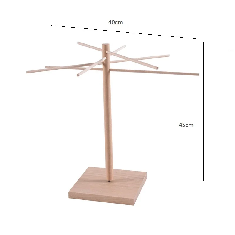 8 рядов комбинированные складные деревянные макароны сушилки ручной работы