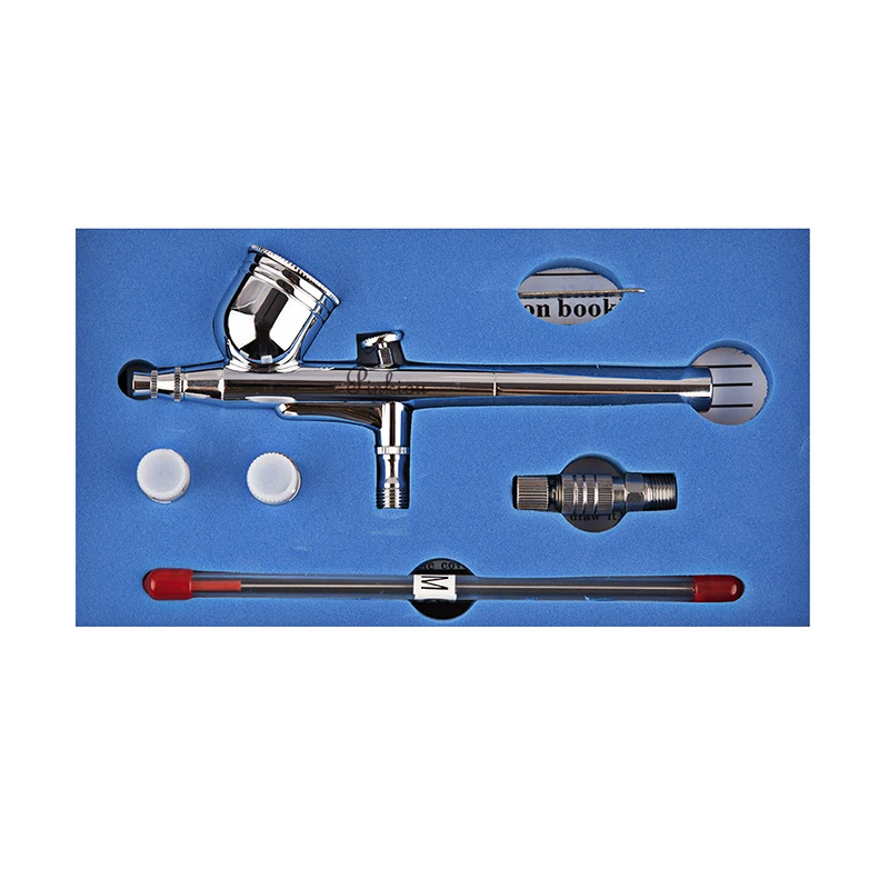 Аэрограф с двойным действием краска для тела макияжа ногтей набор воздушных