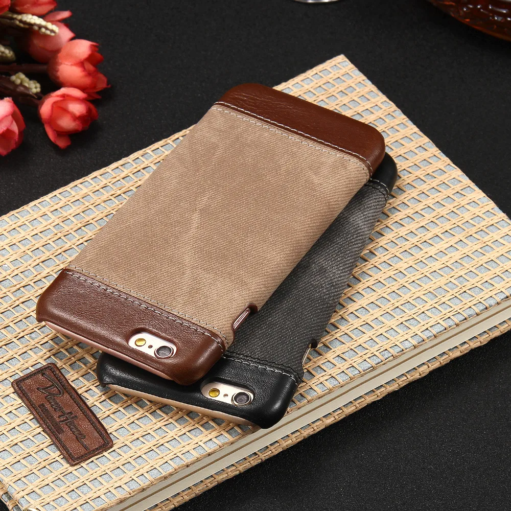 5 5S SE 6 S 4 7 роскошный джинсовый узор задняя крышка для iPhone S/6 Plus высокое качество