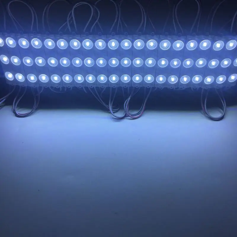 100 шт. 2835 SMD 3 светодиодный модуль подачи сигнала IP65 Водонепроницаемый инъекций